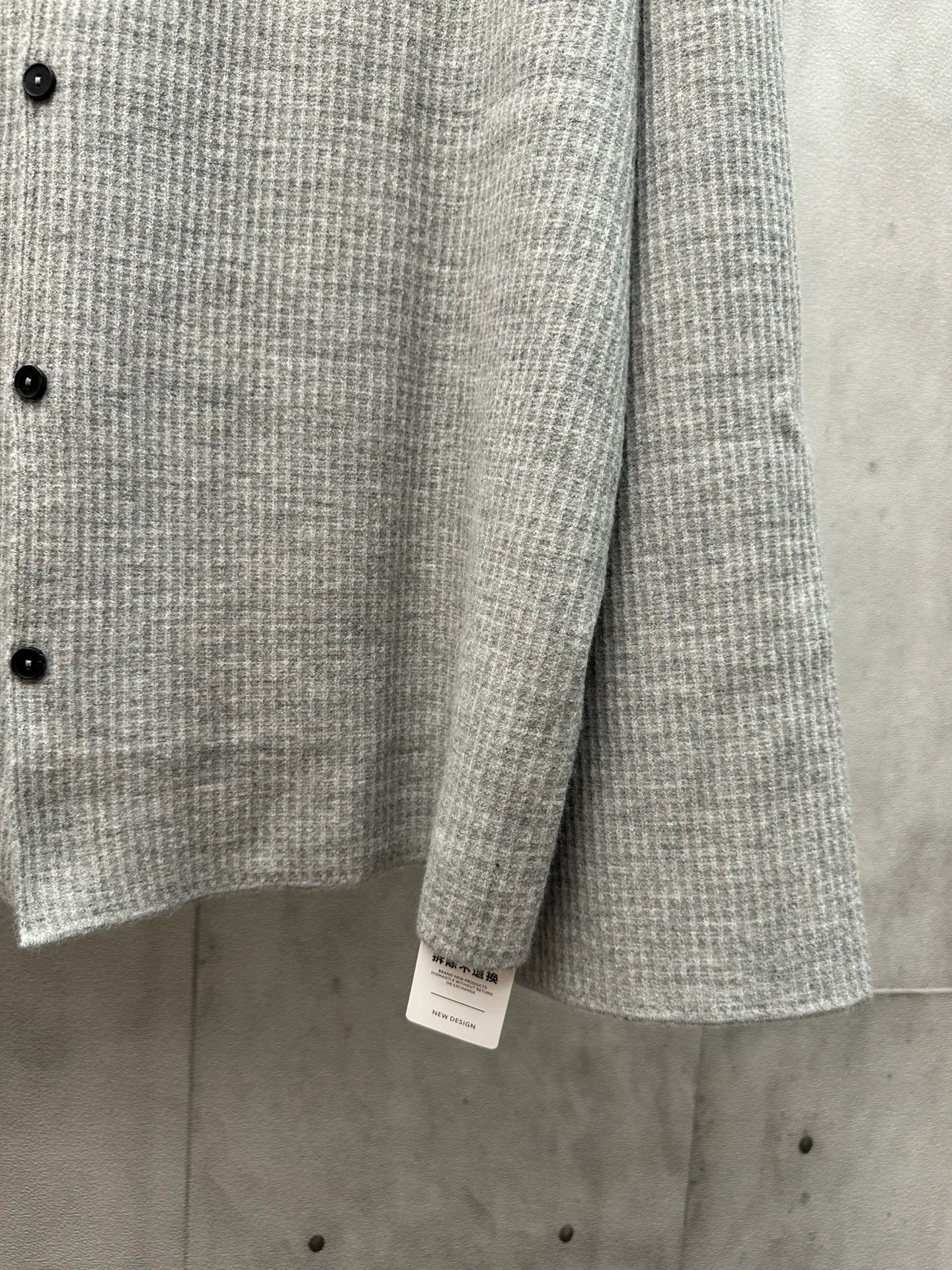 🅿️500 The Row waffle knit long sleeve high version for men and women Size: S M L